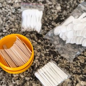 MUA Artist Spatulas Frost Spade Slant Plastic Tool